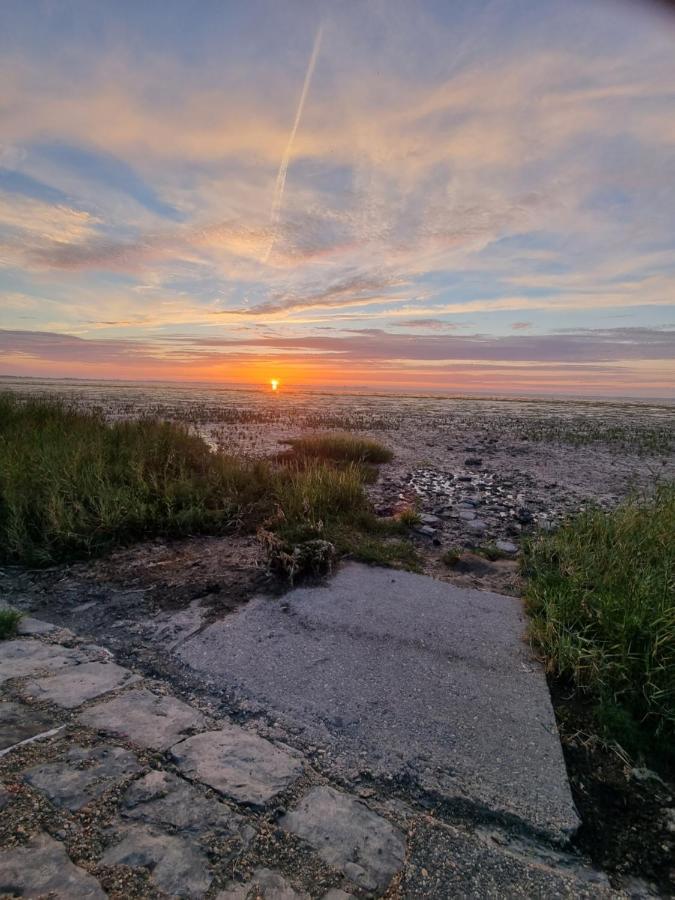 Meerblick Wattenmeer ,50M Vom Meer,Strand 300M Westerland Bagian luar foto