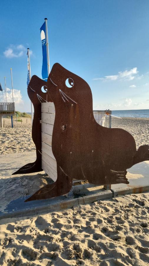 Meerblick Wattenmeer ,50M Vom Meer,Strand 300M Westerland Bagian luar foto
